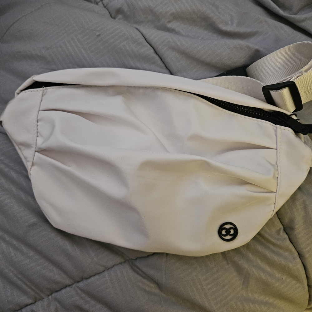 Stylish White Calia Belt Bag